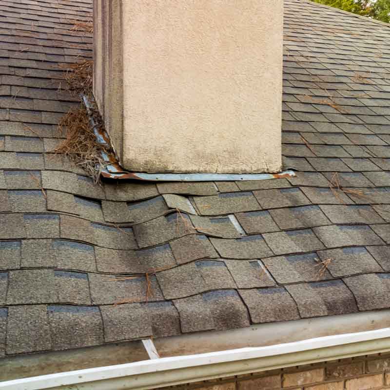 Leaking Roof Example | KTM Roofing
