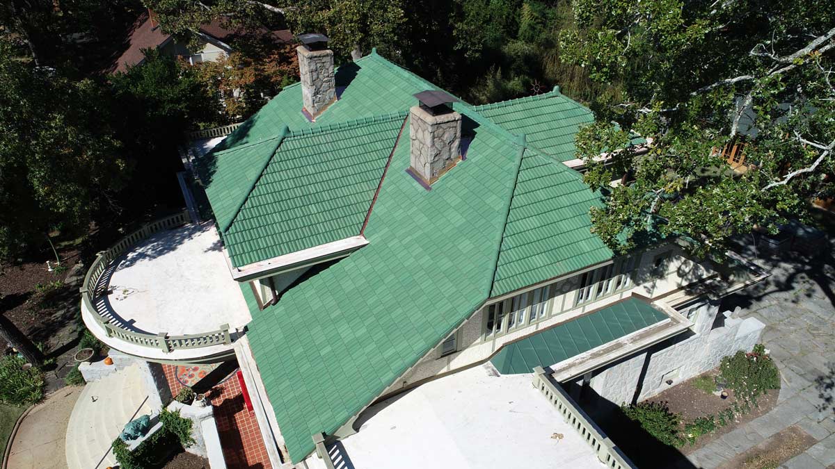 Ludowici clay tile roof installation by KTM Roofing in Atlanta, GA — gallery image 9.