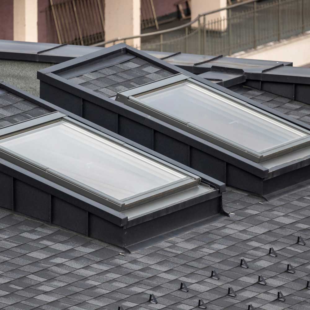 home-skylights Skylight windows installed by KTM Roofing in Atlanta, GA.