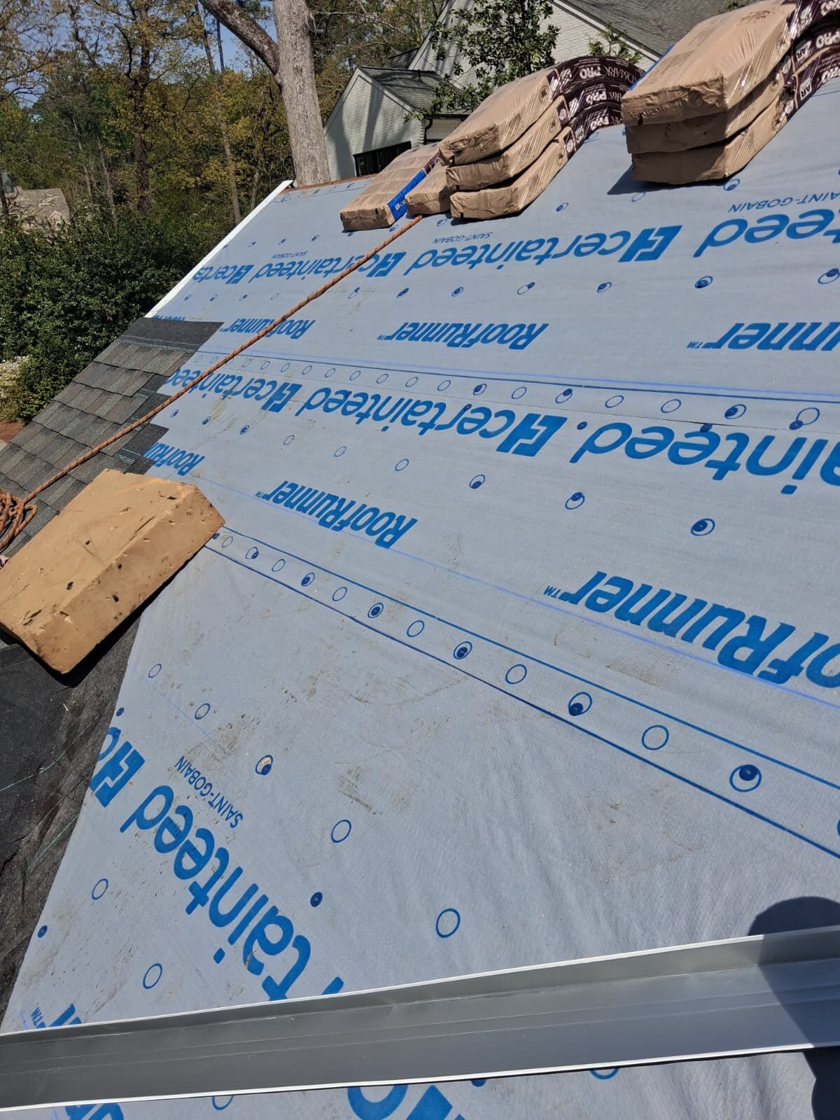 New roofing installed by KTM Roofing in North West Atlanta.