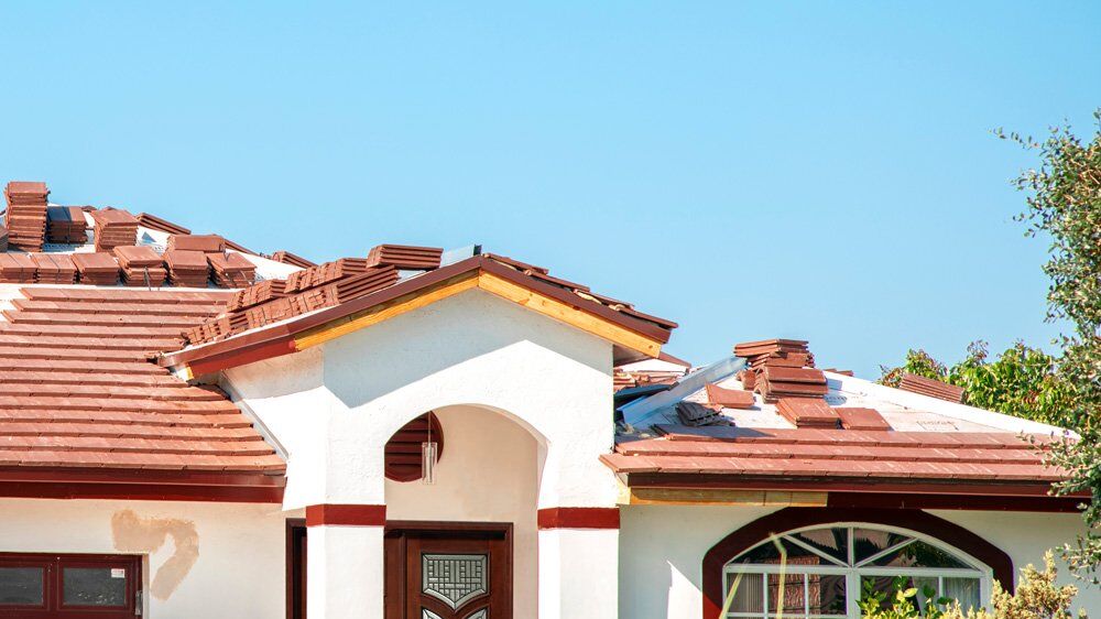 Red Slate Roof Repair