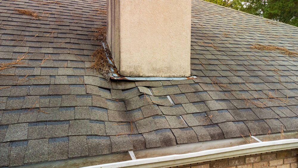 Roof with Extensive Water Damage