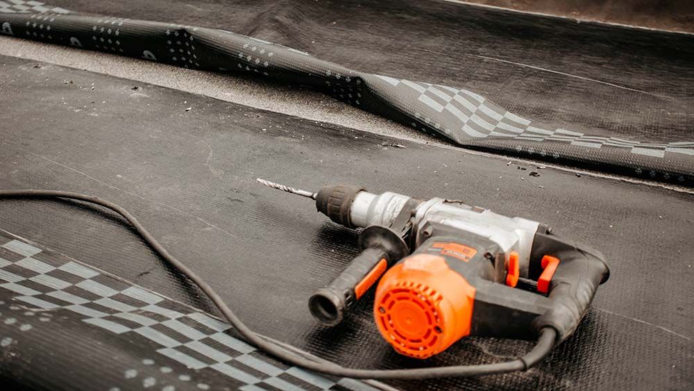 roof repair drill equipment