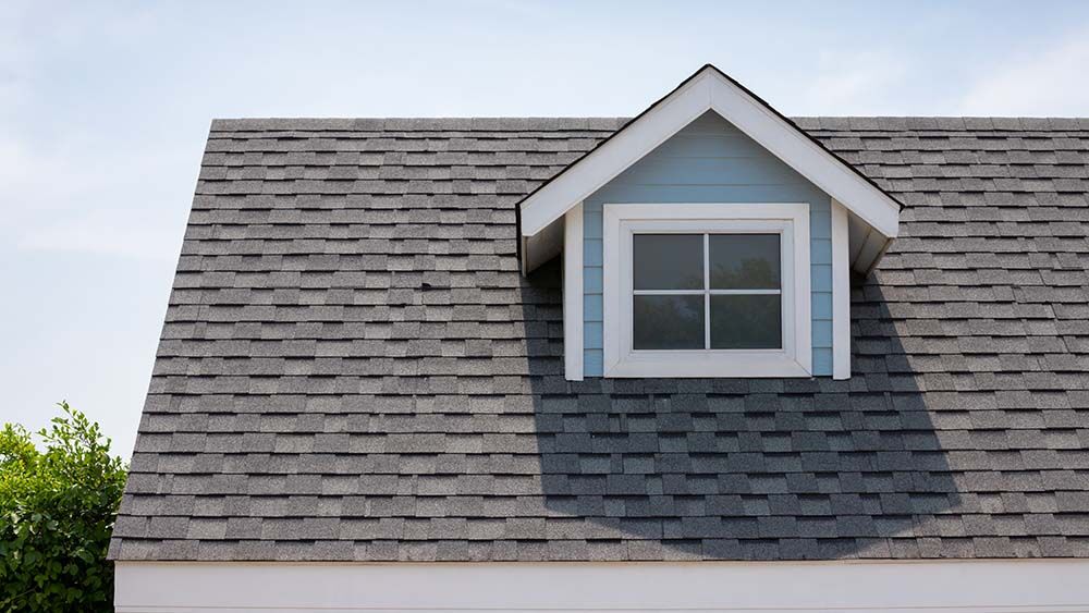 front of house roof shingles