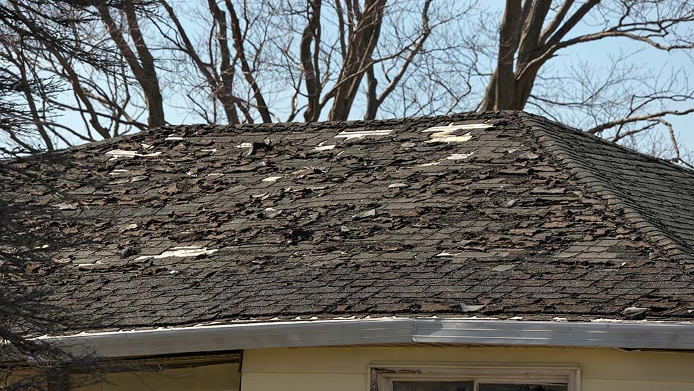 aging roof