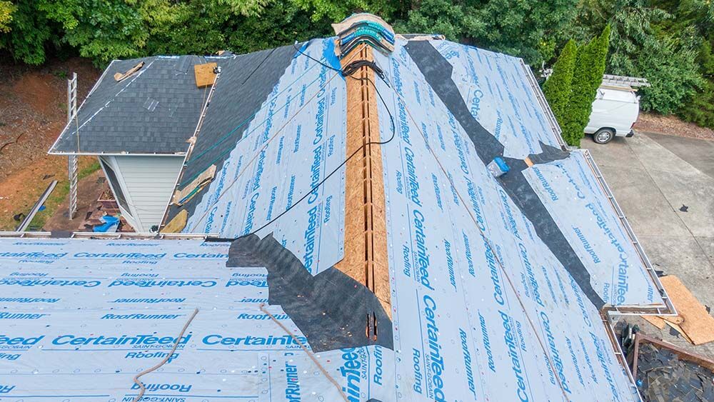Residential roof replacement