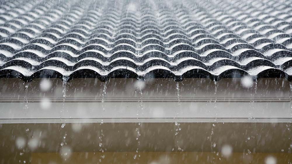 Rain on the roof