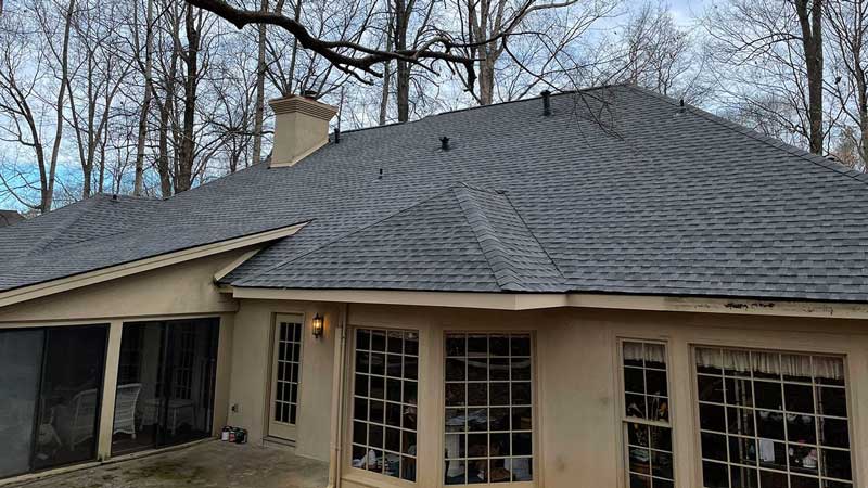 KTM asphalt roofing project