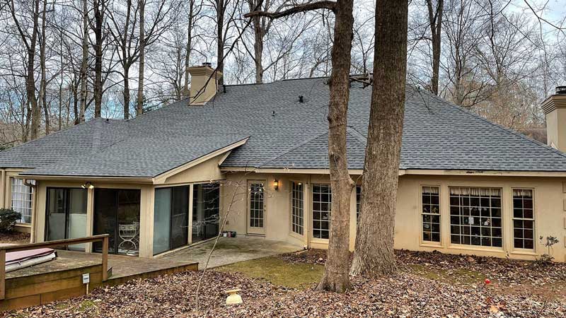 KTM asphalt roofing project