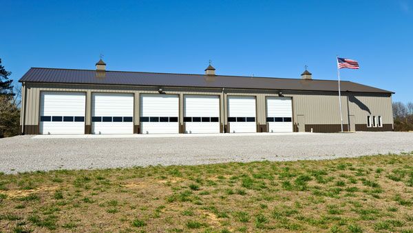 Metal roofing project for city building by KTM Roofing. 
