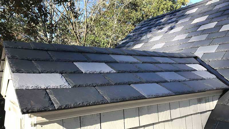 KTM slate roofing project