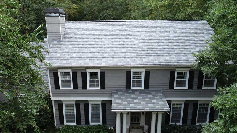 KTM slate roofing project
