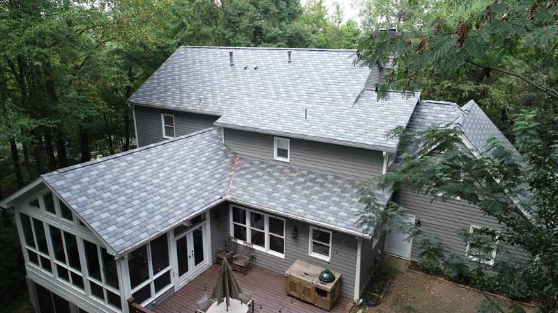 KTM slate roofing project