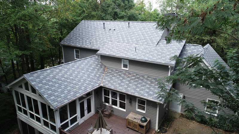 KTM slate roofing project
