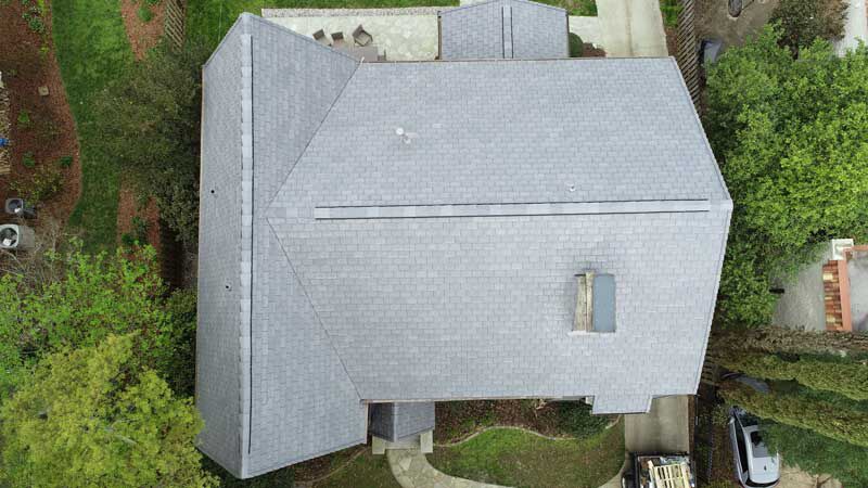KTM slate roofing project