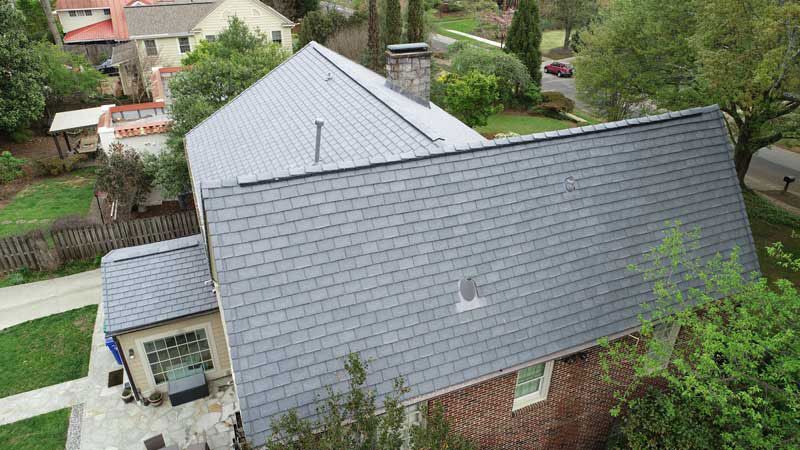 KTM slate roofing project
