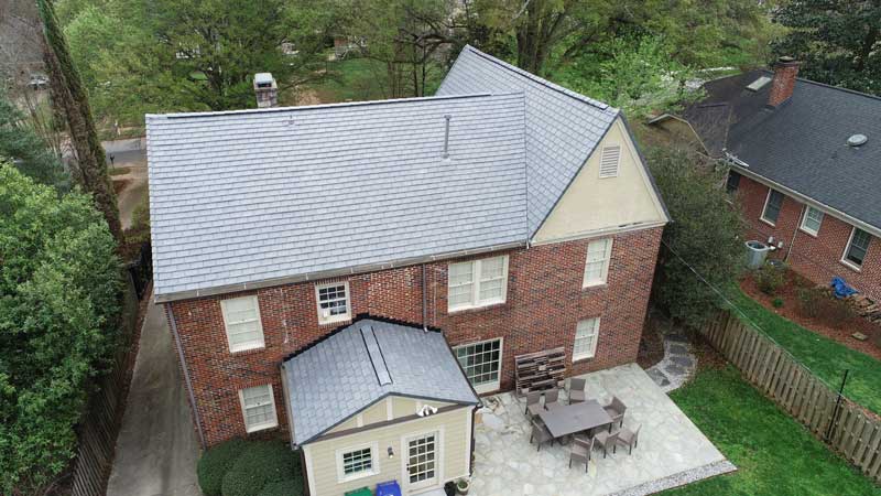 KTM slate roofing project