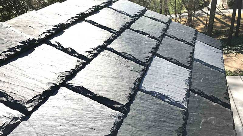 KTM slate roofing project