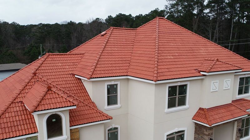 KTM tile roofing project
