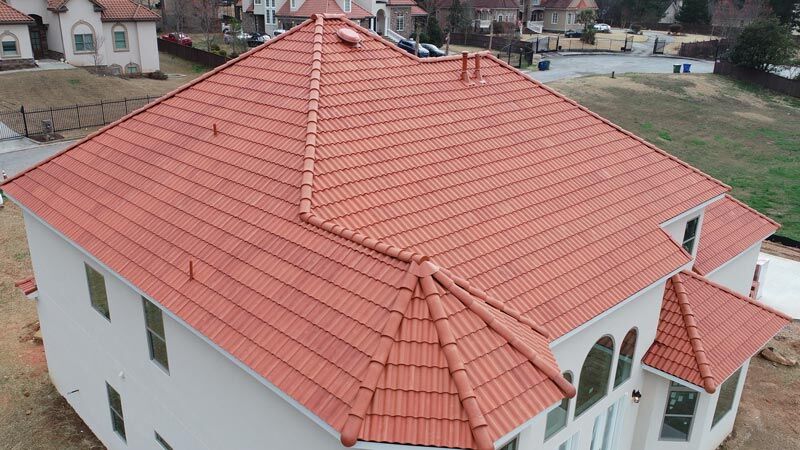 KTM tile roofing project