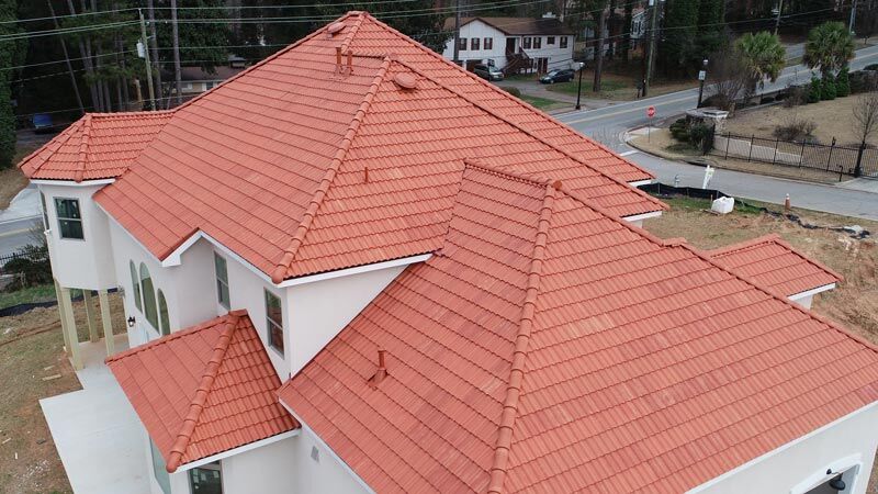 KTM tile roofing project