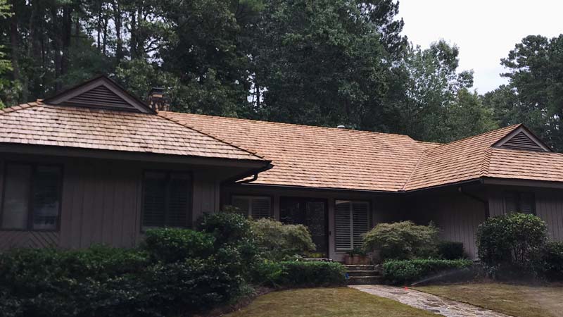 KTM wood roofing project