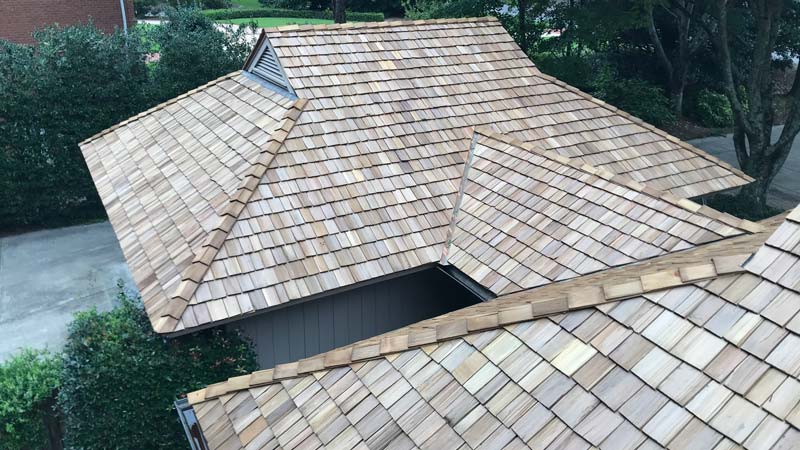 KTM wood roofing project