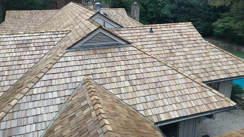 KTM wood roofing project