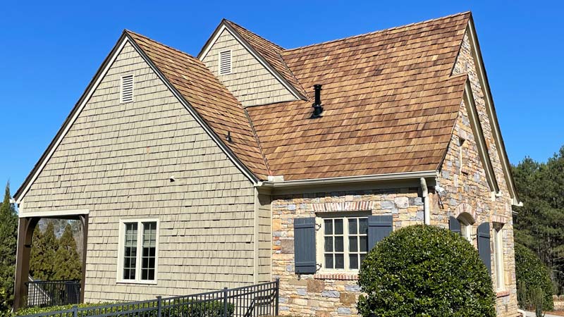 KTM wood roofing project