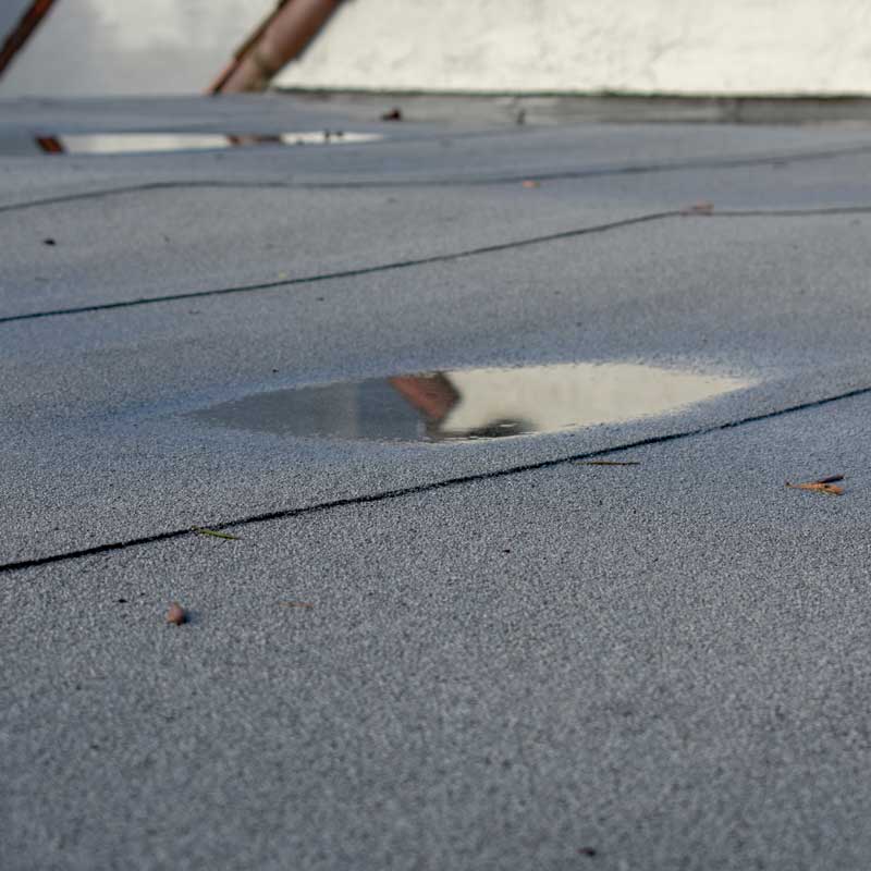 Leaking Roof Example | KTM Roofing
