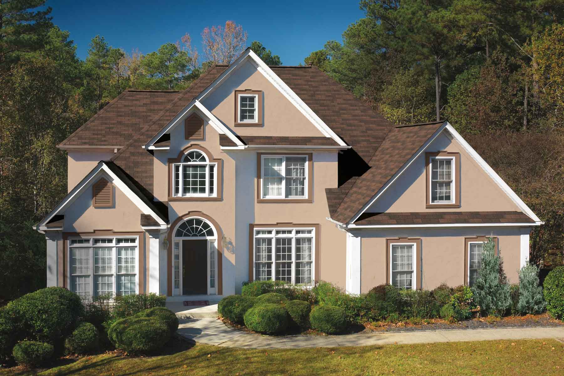 Royal Sovereign Autumn Brown House | KTM Roofing