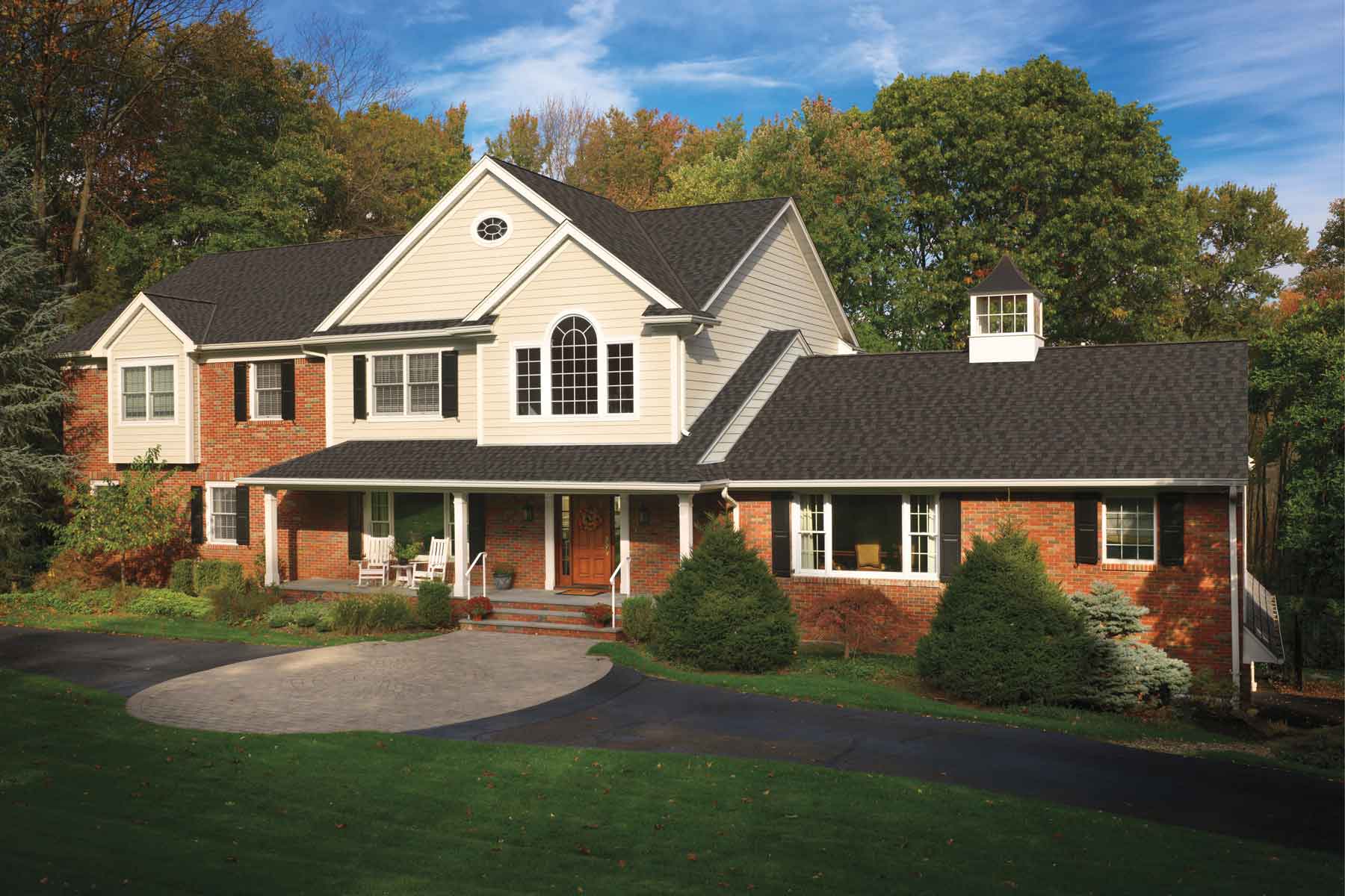 Timberline HDZ Harvest Blend Appalachian Sky House | KTM Roofing
