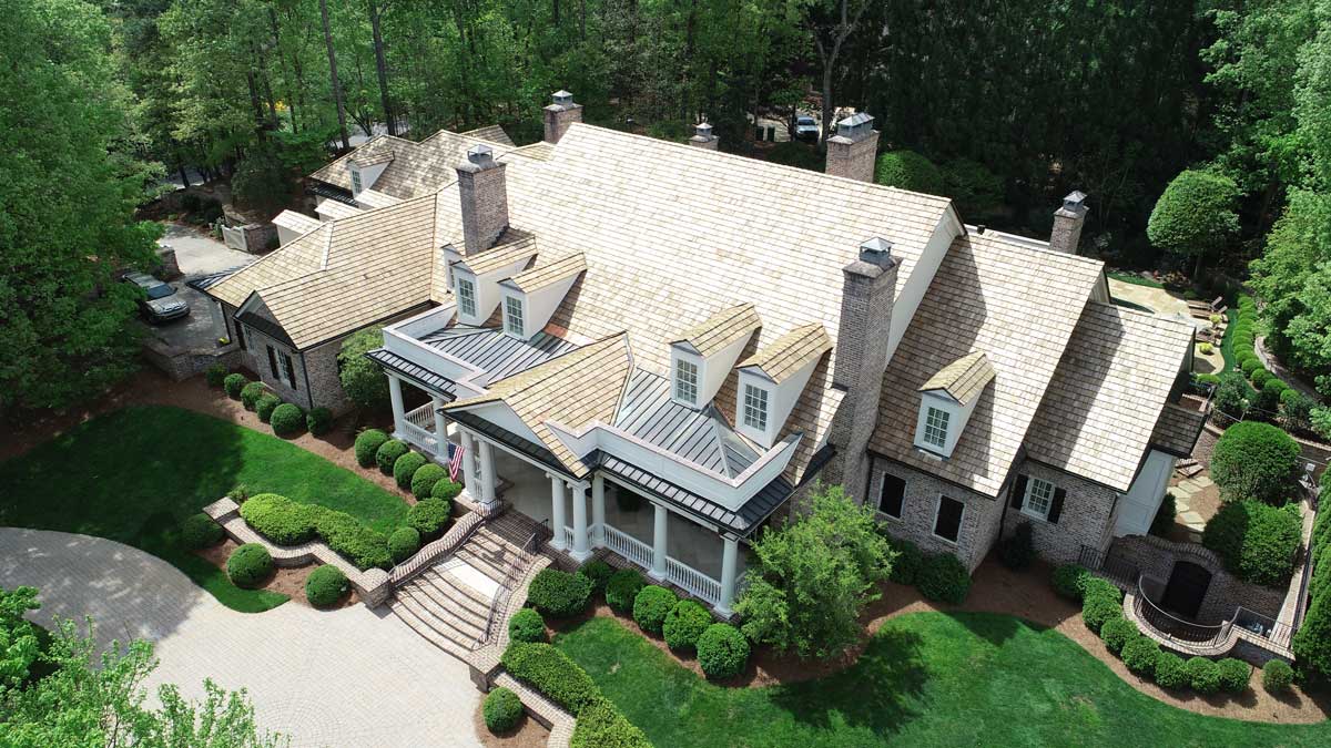Murphy cedar shake roof project | KTM Roofing