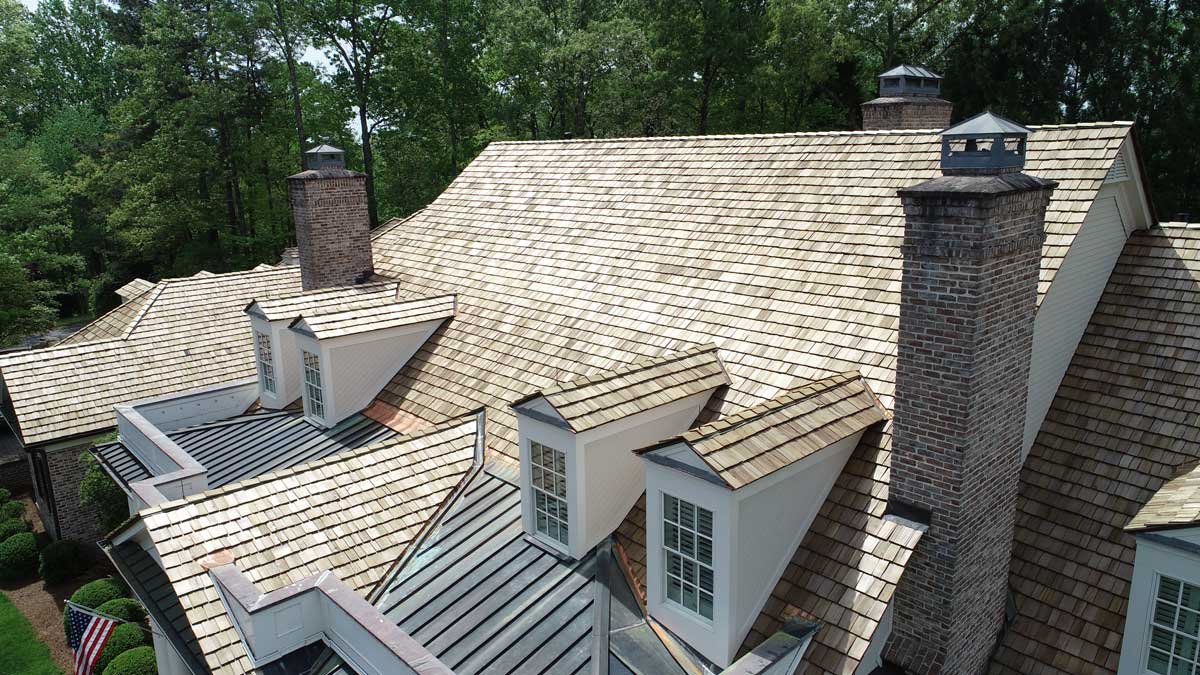 Murphy cedar shake roof project | KTM Roofing