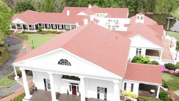 New tile roof installed by KTM Roofing for the TPC Sugarloaf Country Club in
